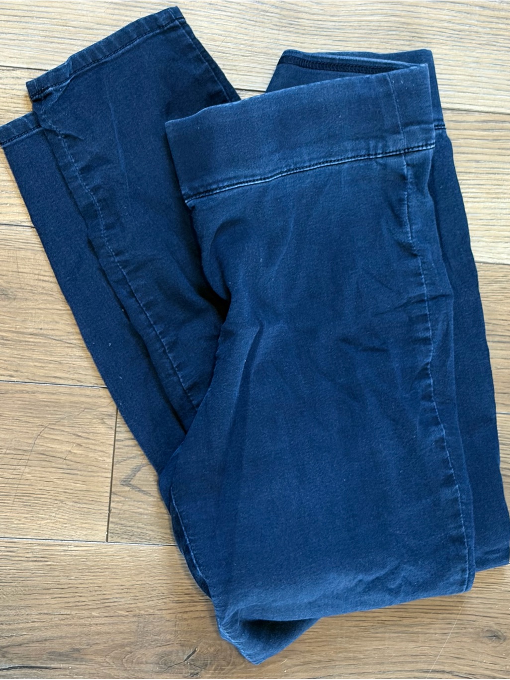 Nine West Pull On Skinny Jeans Dark Wash